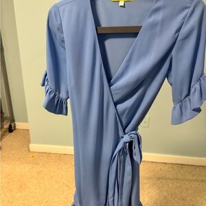 Gianni Bini from Dillards Sky Blue Wrap Dress